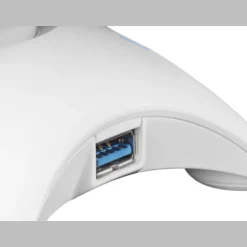 Mars Gaming MHHPRO Para Ratón + HUB 2x USB 3.0 Blanco - Soporte Auriculares + Bungee