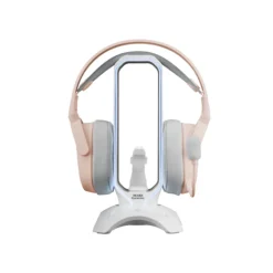 Mars Gaming MHHPRO Para Ratón + HUB 2x USB 3.0 Blanco - Soporte Auriculares + Bungee