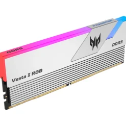 Memoria DDR5 Acer Predator Vesta II RGB 32GB 2x16GB 6000MHz CL32 XMP Plata