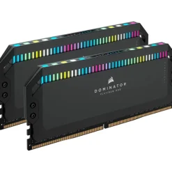 Memoria DDR5 Corsair Dominator Platinum RGB 64GB 2x32GB 6400MHz CL32 XMP Negro