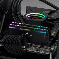 Memoria DDR5 Corsair Dominator Platinum RGB 64GB 2x32GB 6400MHz CL32 XMP Negro