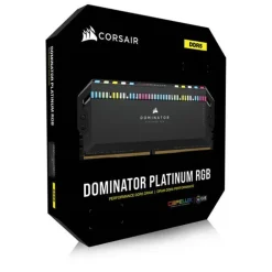 Memoria DDR5 Corsair Dominator Platinum RGB 64GB 2x32GB 6400MHz CL32 XMP Negro