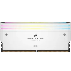 Memoria DDR5 Corsair Dominator Titanium 32GB 2x16GB 7000MHz CL34 XMP 3.0 Blanco