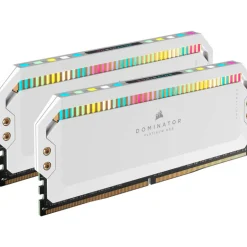 Memoria DDR5 Corsair Dominator Platinum RGB 64GB 2x32GB 5600MHz CL40 Blanco