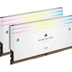 Memoria DDR5 Corsair Dominator Titanium RGB 48GB 2x24GB 7200MHz CL36 XMP Blanco