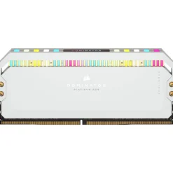Memoria DDR5 Corsair Dominator Platinum 64GB 2x32GB 5200MHz CL40 Blanco