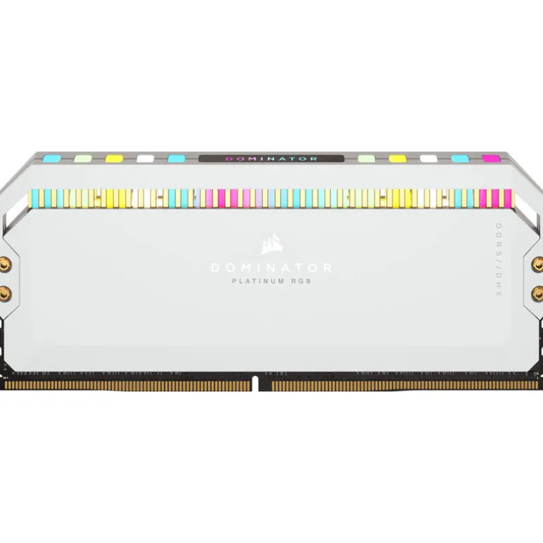 Memoria DDR5 Corsair Dominator Platinum 64GB 2x32GB 5200MHz CL40 Blanco