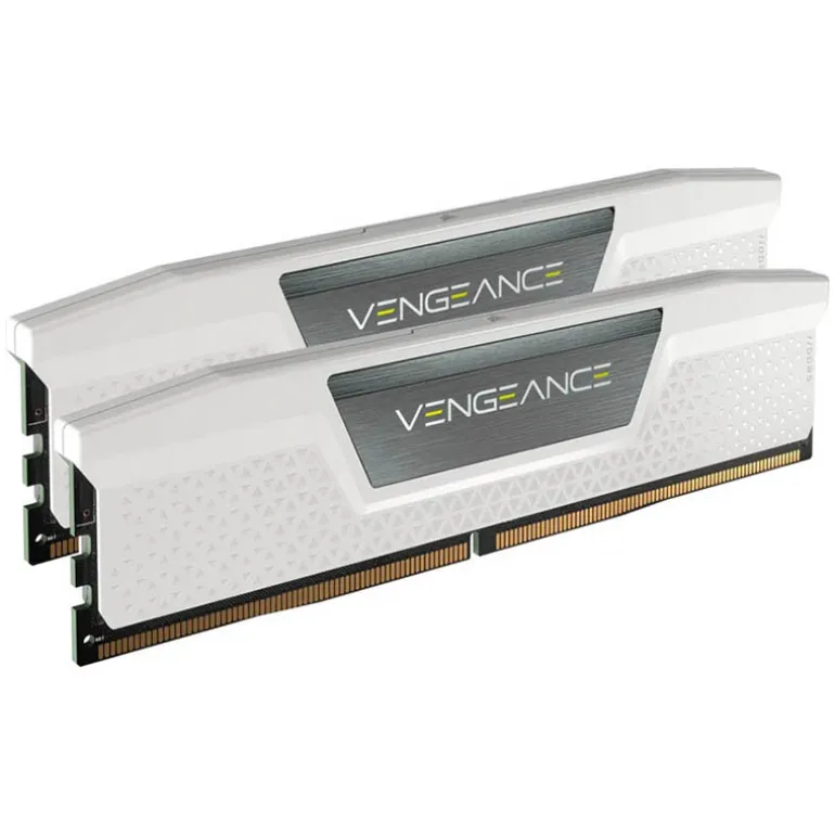 Memoria DDR5 Corsair Vengeance 32GB 2x16GB 6400MHz CL32 Blanco