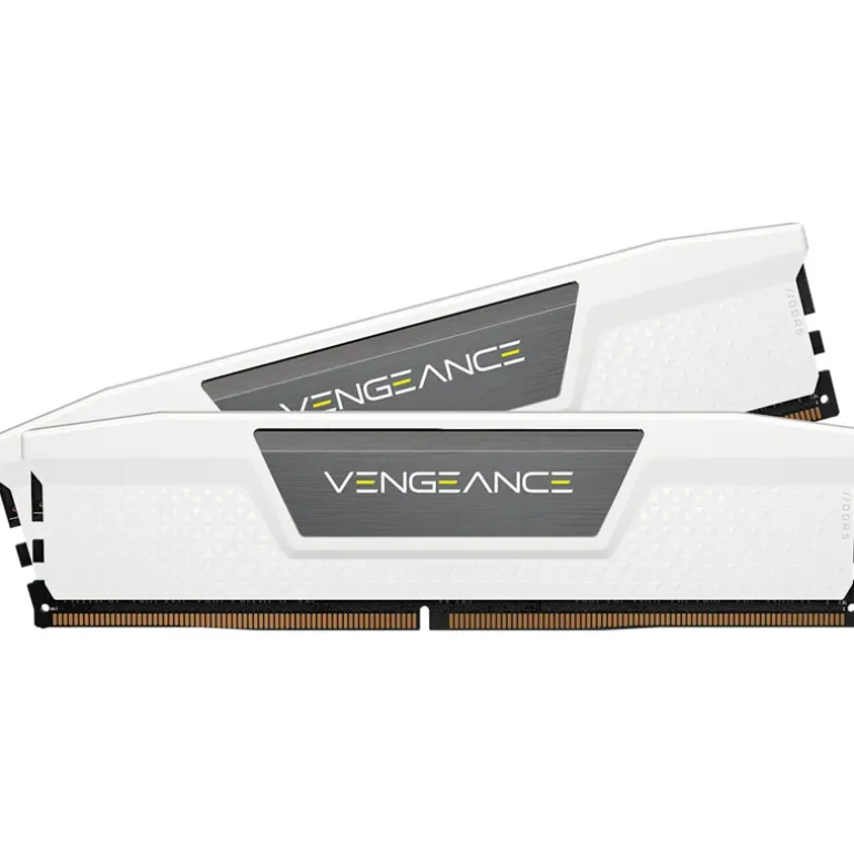 Memoria DDR5 Corsair Vengeance 32GB 2x16GB 5200MHz CL40 XMP Blanco
