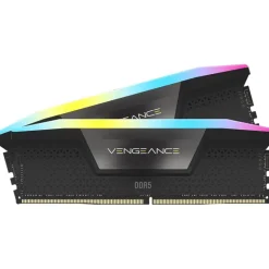 Memoria DDR5 Corsair Vengeance RGB 16GB 2x8GB 5200MHz CL40 XMP Negro