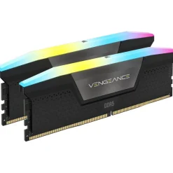 Memoria DDR5 Corsair Vengeance RGB 16GB 2x8GB 5200MHz CL40 XMP Negro