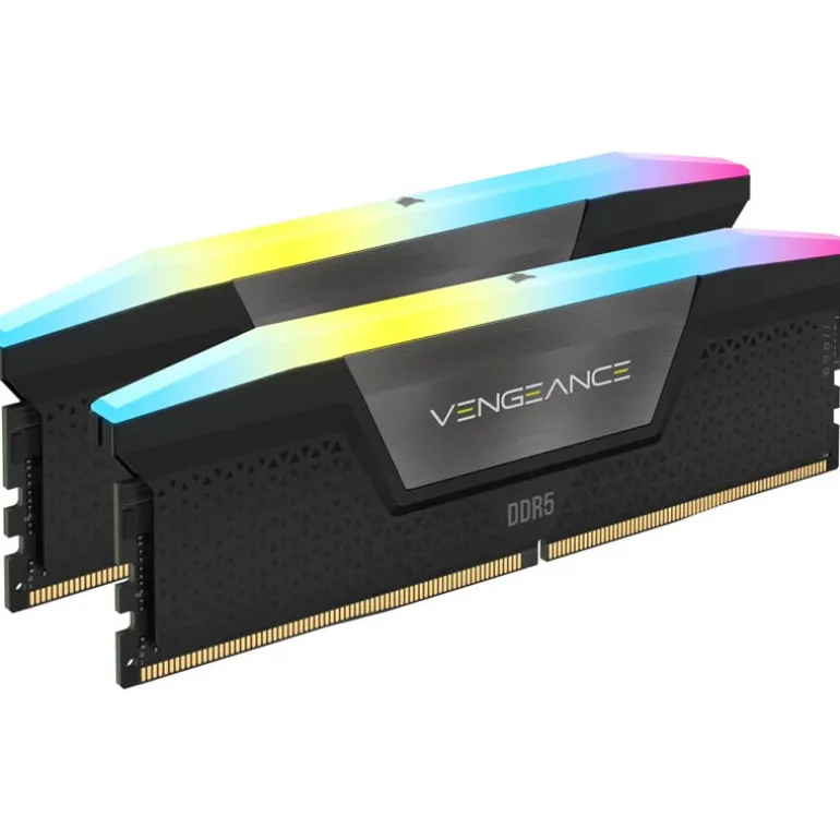 Memoria DDR5 Corsair Vengeance RGB 48GB 2x24GB 6000MHz CL36 XMP Negro
