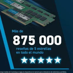 Memoria DDR5 Crucial CT32G48C40S5 32GB 1X32GB 4800MHz CL40 SoDIMM
