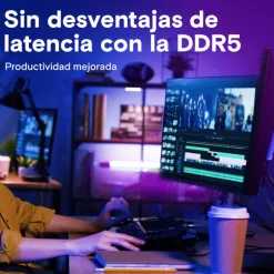 Memoria DDR5 Crucial 32GB 2x16GB 4800MHz CL40 EXPO-XMP