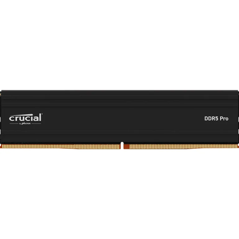 Memoria DDR5 Crucial Pro 48GB 1x48GB 5600MHz CL46 EXPO-XMP Negro Tray