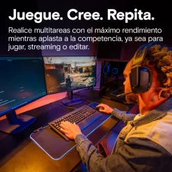 Memoria DDR5 Crucial Pro OC 32GB 2x16GB 6400MHz CL32 EXPO-XMP Negro