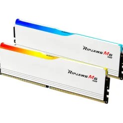 Memoria DDR5 G.SKill Ripjaws M5 RGB 32GB 2x16GB 6000MHz CL30 XMP Blanco