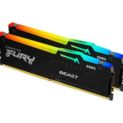 Memoria DDR5 Kingston Fury Beast RGB 64GB 2x32GB 6000MHz CL30 EXPO-XMP