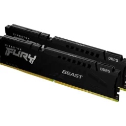 Memoria DDR5 Kingston Fury Beast 16GB 2x8GB 6000MHz CL36 EXPO-XMP Negro