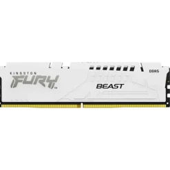 Memoria DDR5 Kingston Fury Beast 16GB 1x16GB 6000MHz CL30 EXPO-XMP Blanco