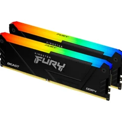 Memoria DDR4 Kingston Fury Beast RGB 32GB 2x16GB 3200MHz CL16 XMP