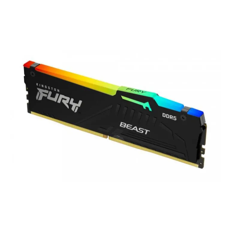 Memoria DDR5 Kingston Fury Beast RGB 16GB 1x16GB 6000MHz CL30 EXPO-XMP