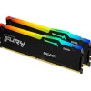 Memoria DDR5 Kingston Fury Beast RGB 32GB 2x16GB 6000MHz CL36 EXPO-XMP Negro