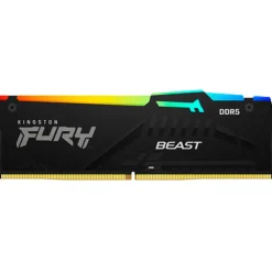 Memoria DDR5 Kingston Fury Beast RGB 32GB 2x16GB 6000MHz CL36 EXPO-XMP Negro