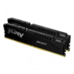 Memoria DDR5 Kingston Fury Beast 32GB 2x16GB 5600MHz CL36 AMD EXPO Negro