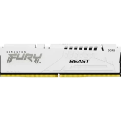 Memoria DDR5 Kingston Fury Beast 32GB 2x16GB 6000MHz CL30 EXPO-XMP Blanco