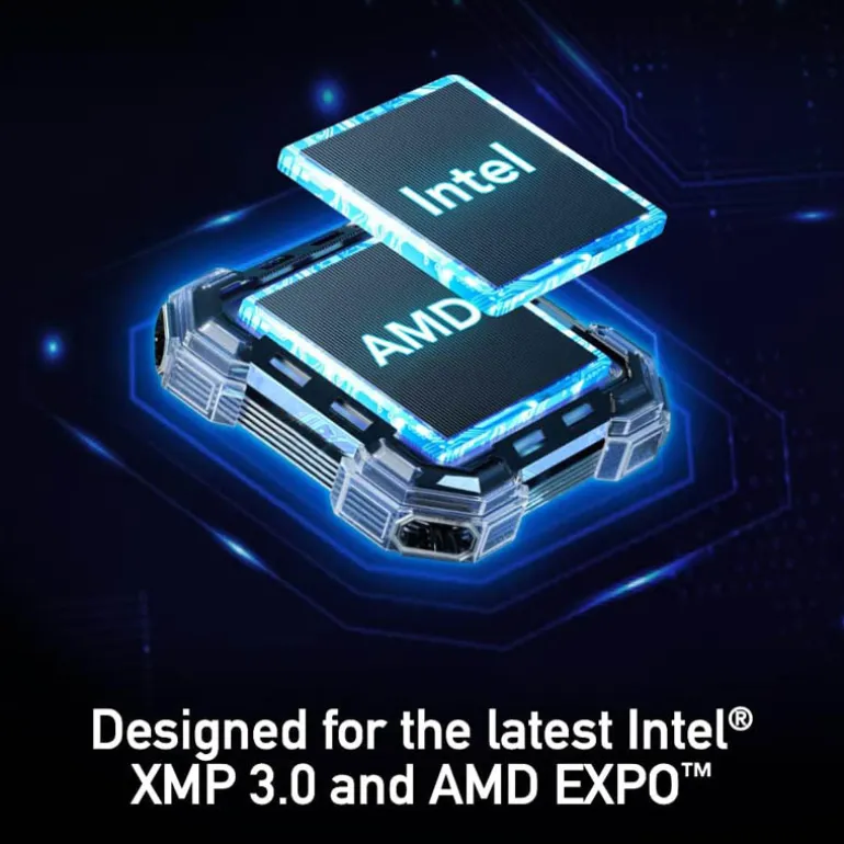 Memoria DDR5 Lexar Ares RGB 32GB 2x16GB 6800MHz CL34 Negro