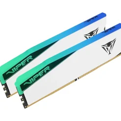 Memoria DDR5 Patriot Viper Elite 5 RGB 32GB 2x16GB 6000Hz CL40 EXPO-XMP Blanco