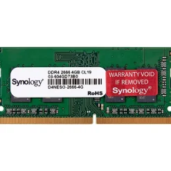 Memoria DDR4 Synology 4GB 1x4GB 2666MHz CL19 SoDIMM