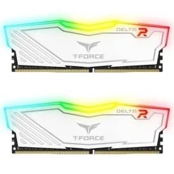 Memoria DDR4 Team Group Delta RGB 16GB 2x8GB 3200MHz CL16 Blanco