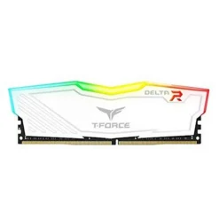Memoria DDR4 Team Group Delta RGB 16GB 2x8GB 3200MHz CL16 Blanco