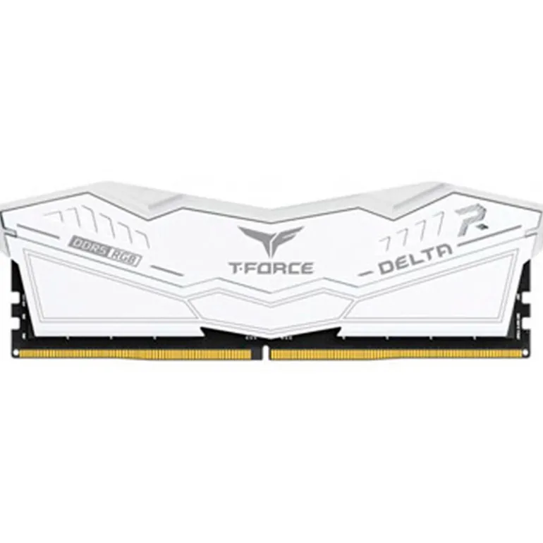 Memoria DDR5 Team Group T-Force Delta RGB 64GB 2x32GB 6000MHz CL38 EXPO-XMP Blanco
