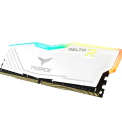 Memoria DDR4 Team Group T-Force Delta RGB 16GB 1x16GB 3200MHz CL16 Blanco