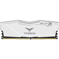 Memoria DDR4 Team Group T-Force Delta RGB 16GB 2x8GB 3600MHz CL18 XMP Blanco