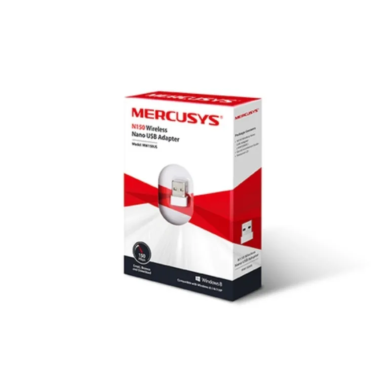 Mercusys Nano Inalámbrico N150 - Adaptador USB