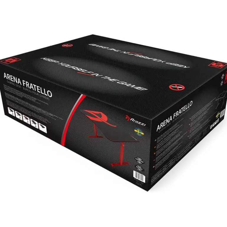 Mesa Gaming Arozzi Arena Fratello Blanco