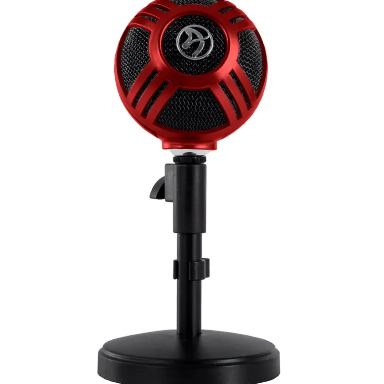 Micrófono Arozzi Sfera Streaming Rojo