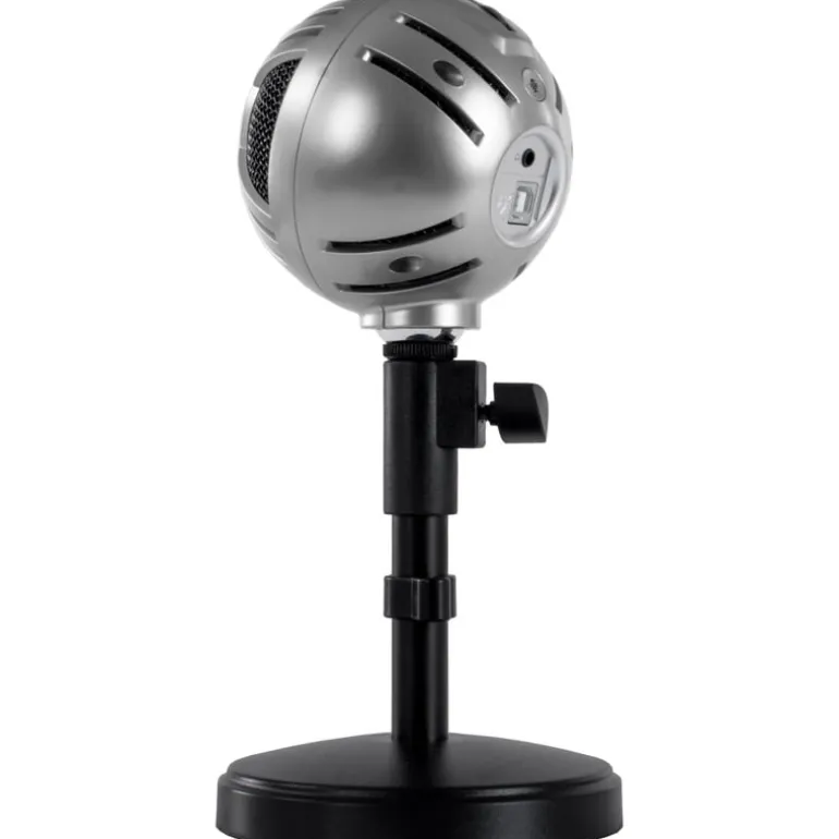 Micrófono Arozzi Sfera Streaming Cromado