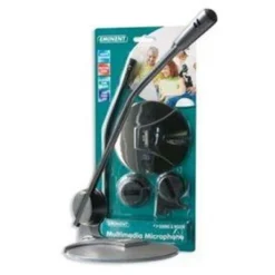 Micrófono Eminent-Ewent EW3550 Negro