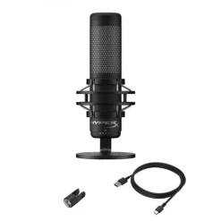 Micrófono HyperX QuadCast S Negro