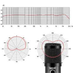 Micrófono iggual Pro Voice Con Brazo Ajustable USB