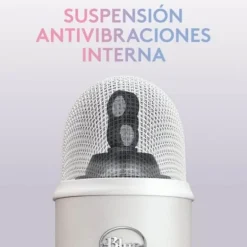 Micrófono Logitech Blue Yeti USB Blanco Mist
