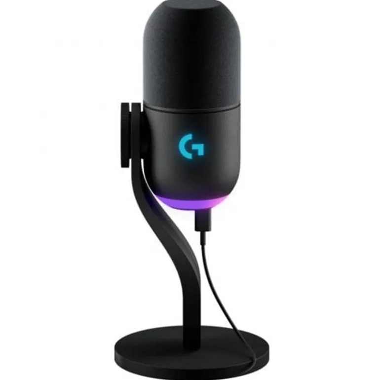 Micrófono Logitech Yeti GX RGB LightSync USB Negro
