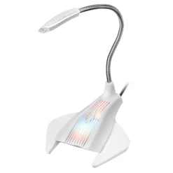 Micrófono Mars Gaming MMIC RGB Flow USB Blanco