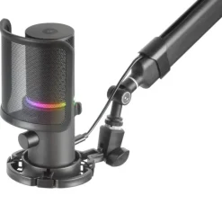 Micrófono Mars Gaming MMIC-XT ARGB Negro