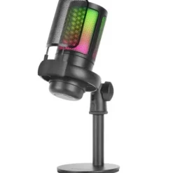 Micrófono Mars Gaming MMIC-SE ARGB Flow Negro